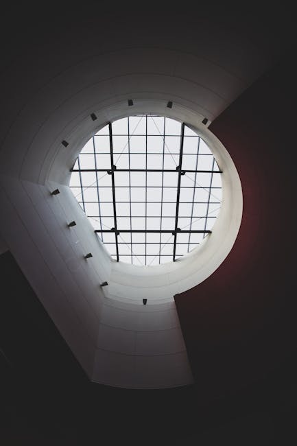 Modern skylight installation - professional exterior work